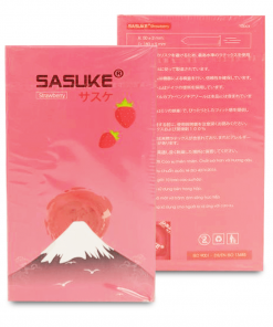 Bao cao su Sasuke Strawberry hương Dâu siêu mỏng
