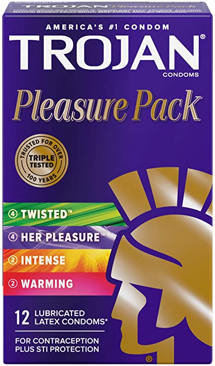 Bao cao su TROJAN Pleasure Pack